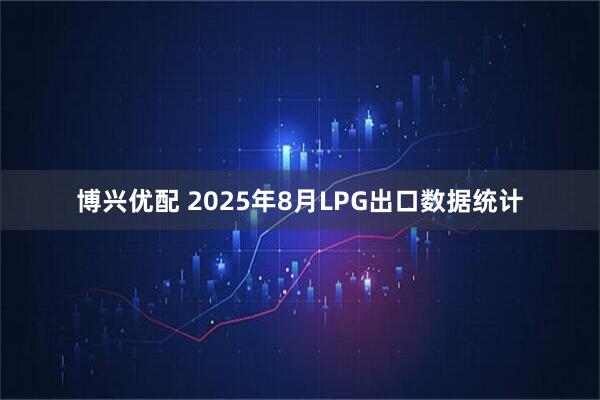 博兴优配 2025年8月LPG出口数据统计